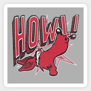 HOWL! Sticker